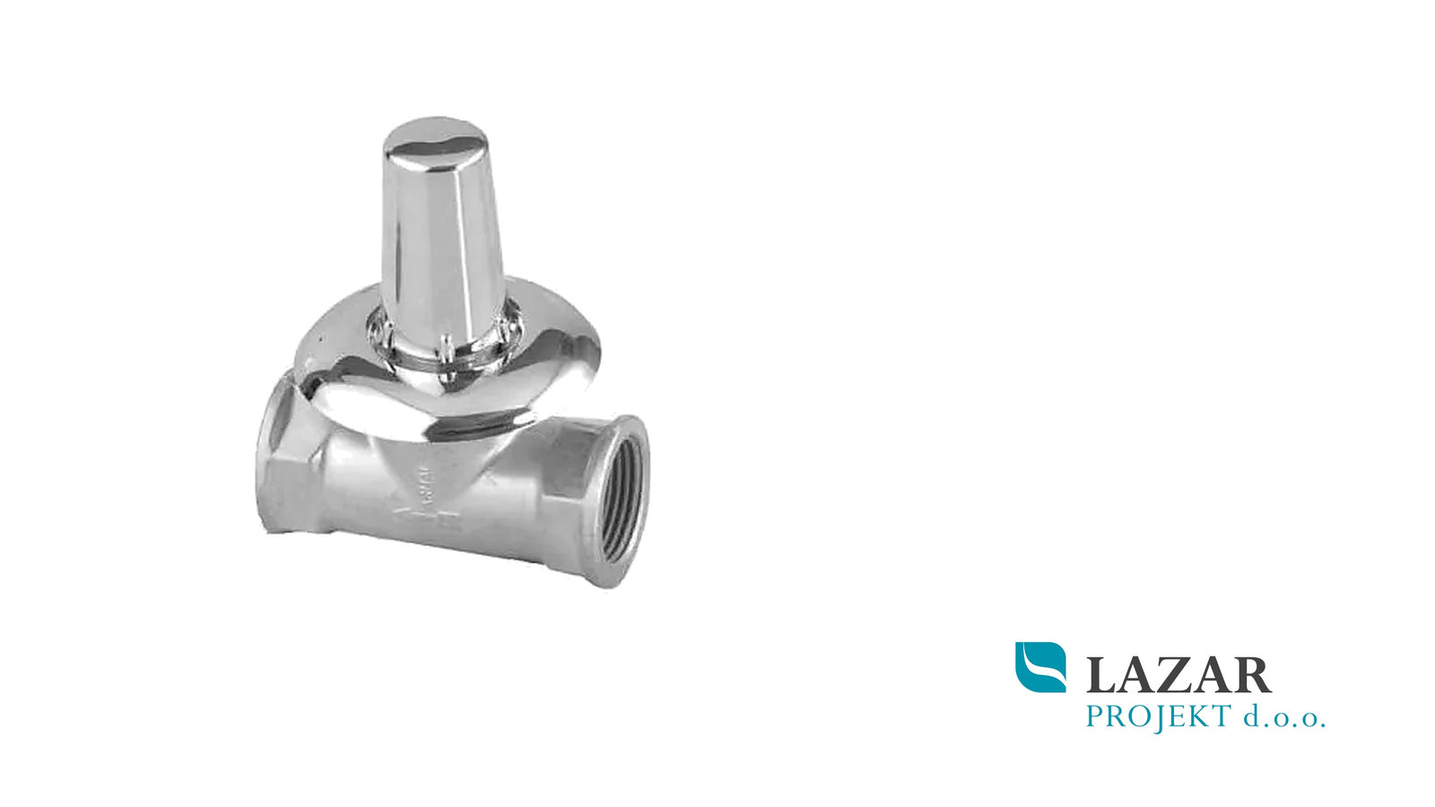 Armal 586-120-024 podometni ventil G 1/2″ z medeninastim ohišjem, vretenastim mehanizmom in kromiranim pokrovom