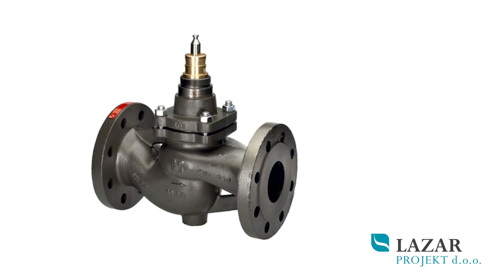 Danfoss VFS 2 dvopotni prirobnični regulacijski ventil DN 50, Kvs 40, PN 25, artikel 065B1550