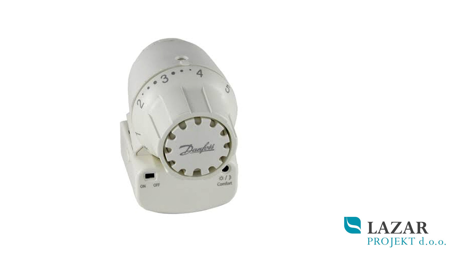 Danfoss RA-PLUS programabilna termostatska glava 8–28 °C, artikel 013G2750