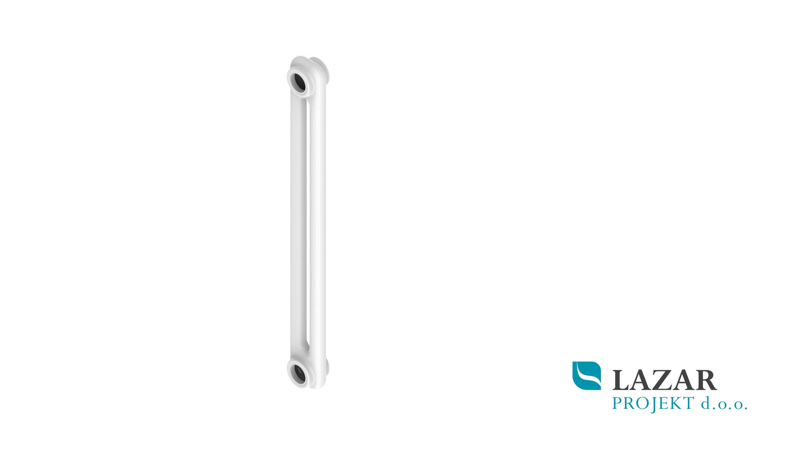 ERCOS COMBY 2/600 beli jekleni dvostolpčni členasti radiator