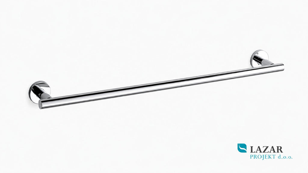 INDA A4618LCR Touch towel holder in chrome finish