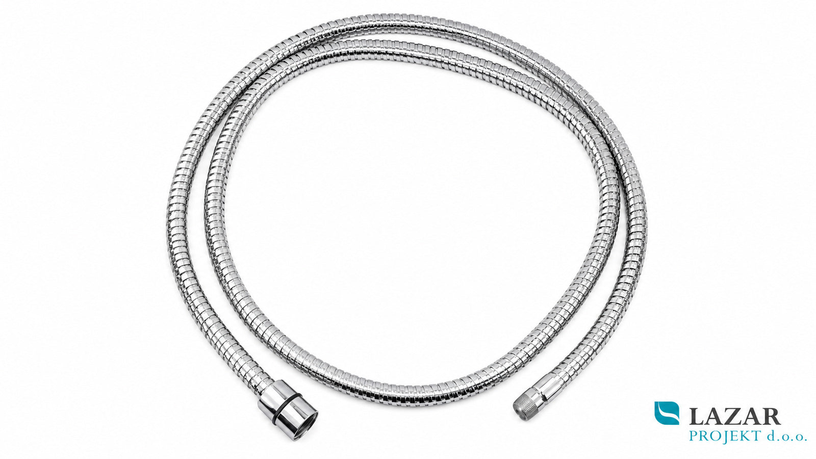 Nobili RFX135-4CR 150 cm chrome pull-out tap hose for kitchen tap