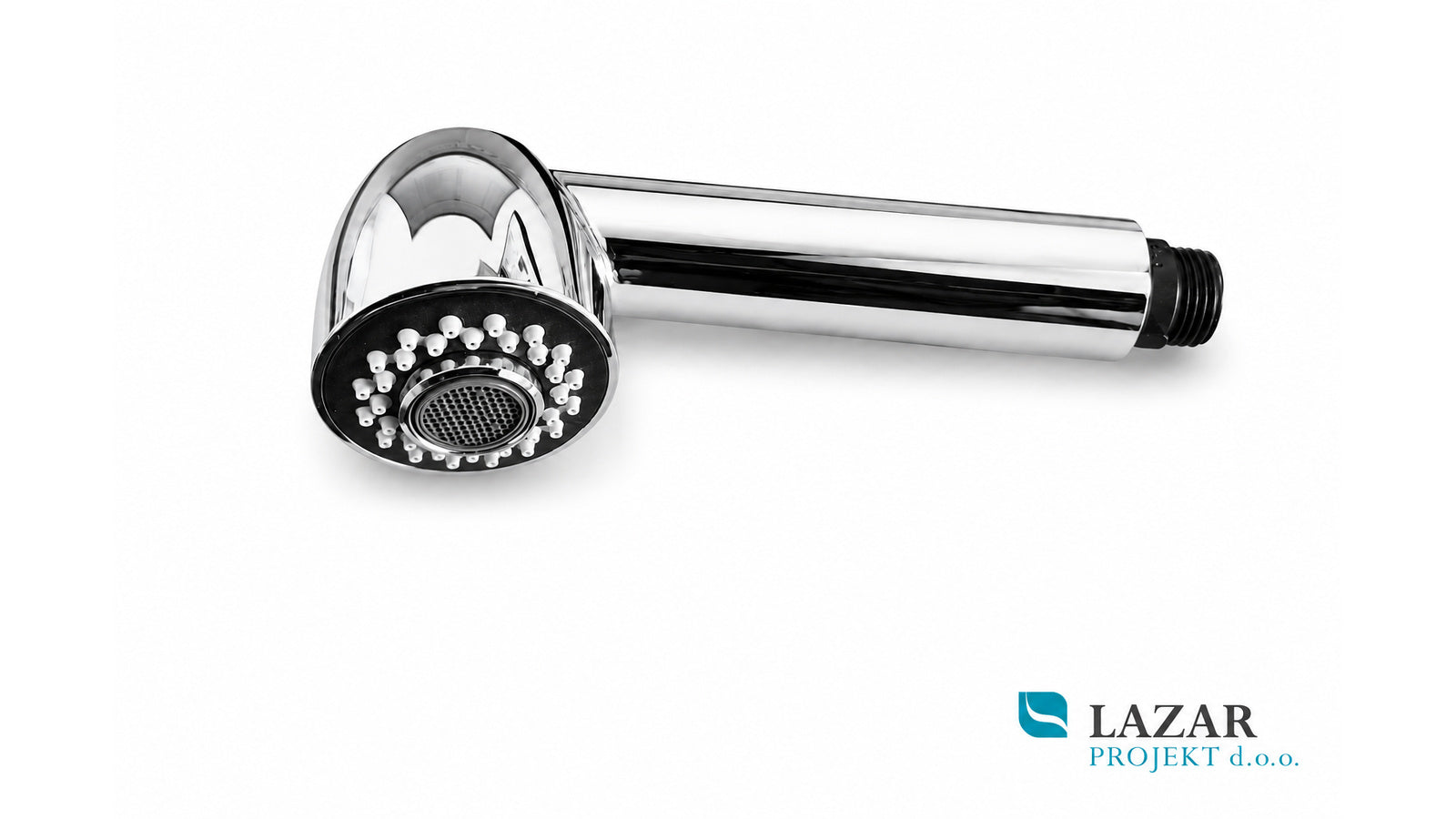 Nobili RDO142-86CR chrome pull-out spray for kitchen sink tap