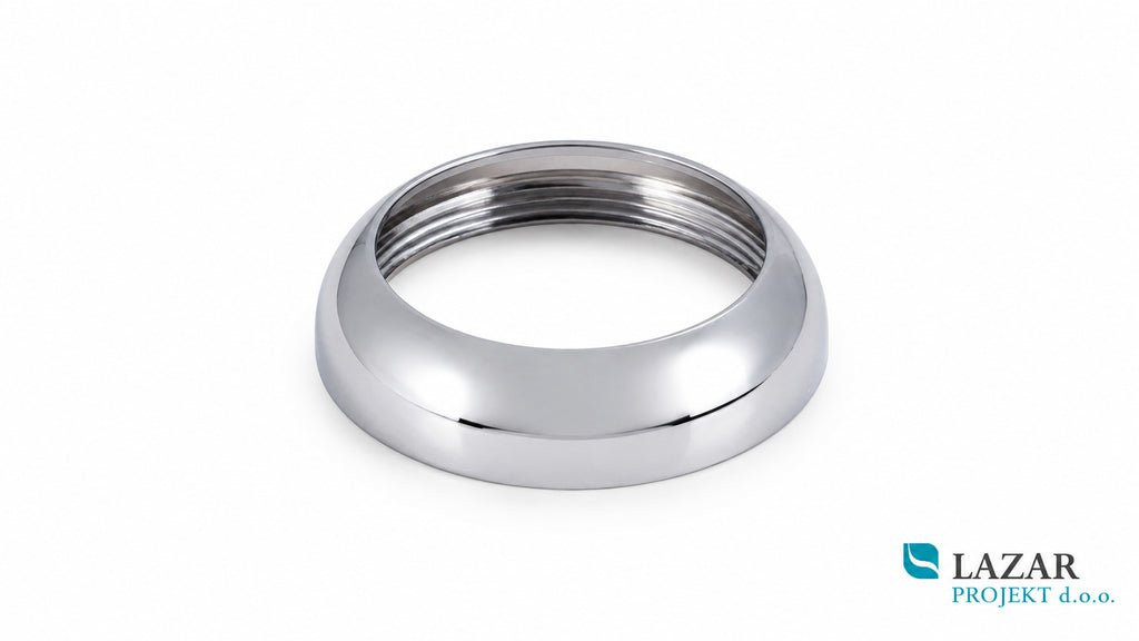 Nobili RGH218-4CR chrome cartridge escutcheon Ø 40, top view