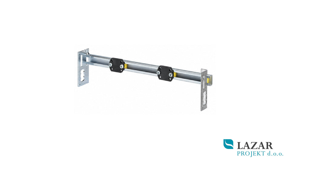 Viega 297770 Viegaswift sanitary tap support 8062.1, metal mounting support width 430 mm