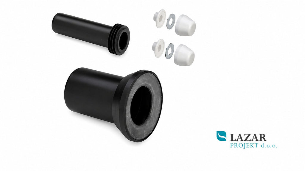 Viega 308414 connection set 8310.27 made of plastic for WC installation elements