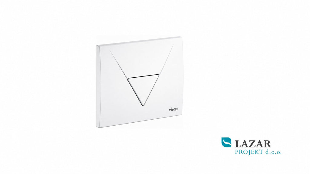 Viega 408800 urinal flush plate 8128.1 in white