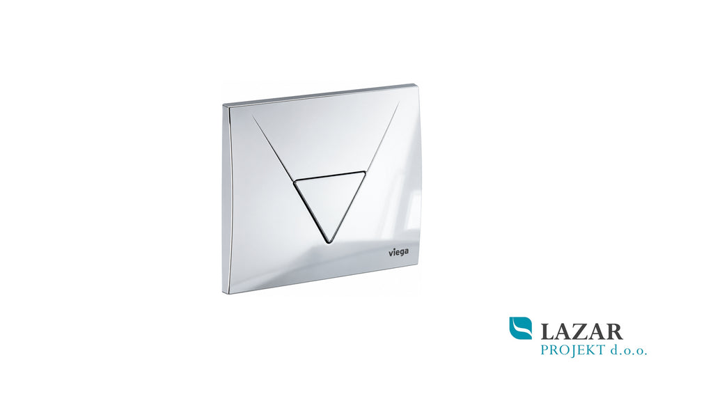 Viega 448806 urinal flush plate 8128.1 in chrome finish
