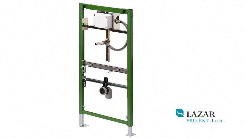 Viega 461843 Eco Plus pre-wall element for urinal 8164.5, height 1130 mm, with drain bend DN 50