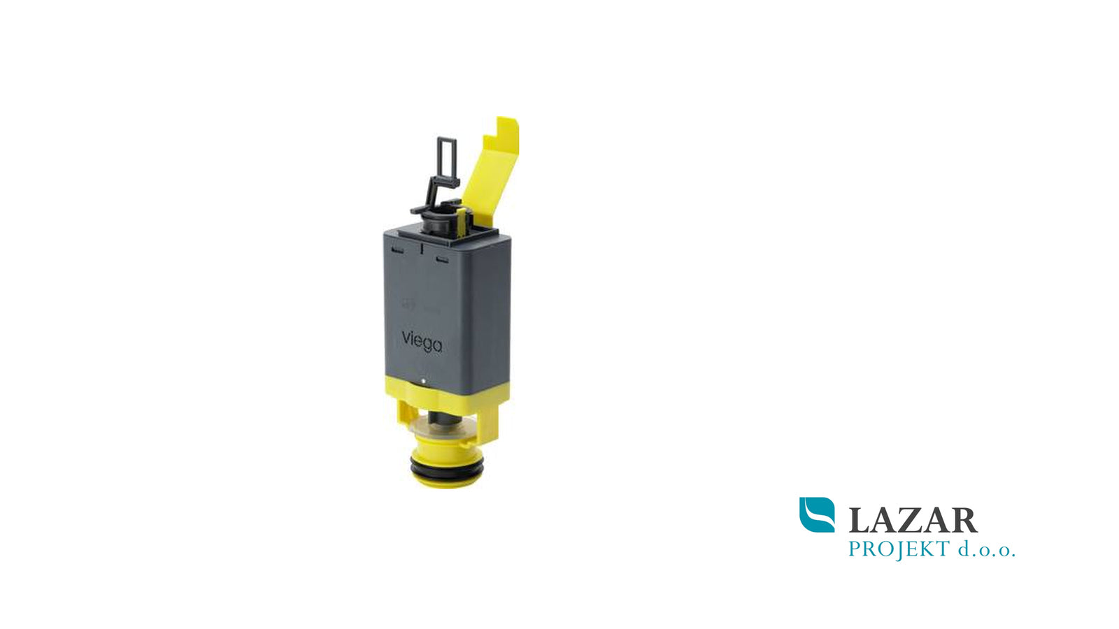 Viega 604103 replacement drain valve for low concealed WC cistern 830 mm with front flush actuation